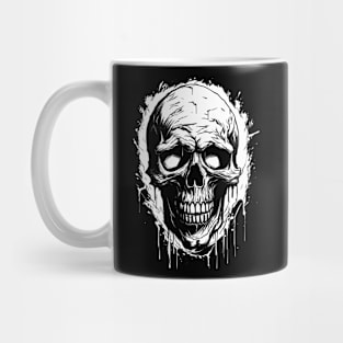 Dark Skull Graffiti Mug